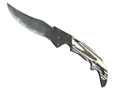 ★ Falchion Knife | Black Laminate (Minimal Wear)