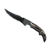 ★ Falchion Knife | Black Laminate <br>(Minimal Wear)