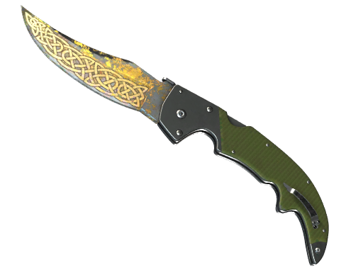 ★ StatTrak™ Falchion Knife | Lore (Battle-Scarred)