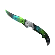 ★ StatTrak™ Falchion Knife | Gamma Doppler Phase 4 (Factory New)