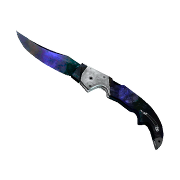 ★ StatTrak™ Falchion Knife | Doppler (Minimal Wear)