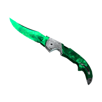 ★ Falchion Knife | Gamma Doppler Emerald (Factory New)