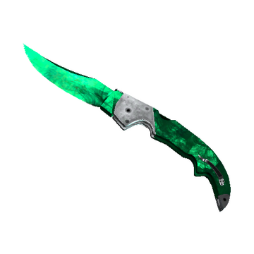 ★ Falchion Knife | Gamma Doppler Emerald (Factory New)
