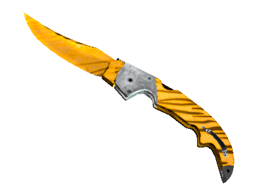 ★ StatTrak™ Falchion Knife | Tiger Tooth (Minimal Wear)