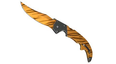 ★ StatTrak™ Falchion Knife | Tiger Tooth (Factory New)