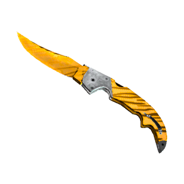 ★ StatTrak™ Falchion Knife | Tiger Tooth (Factory New)
