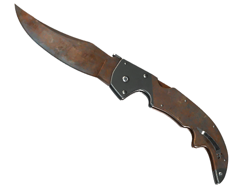 ★ Falchion Knife | Rust Coat (Well-Worn)