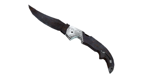 ★ Falchion Knife | Rust Coat (Well-Worn)