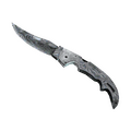 ★ Falchion Knife | Damascus Steel (Battle-Scarred)