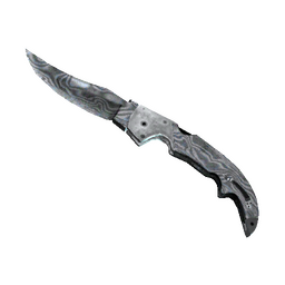 ★ Falchion Knife | Damascus Steel (Battle-Scarred)