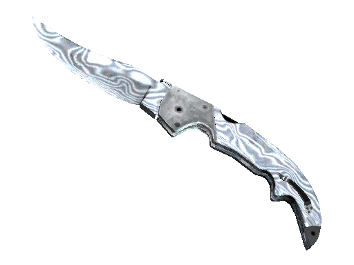 ★ Falchion Knife | Damascus Steel (Well-Worn)