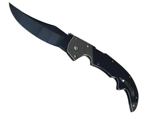 ★ StatTrak™ Falchion Knife | Blue Steel (Well-Worn)