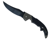 ★ Falchion Knife | Blue Steel (Well-Worn)