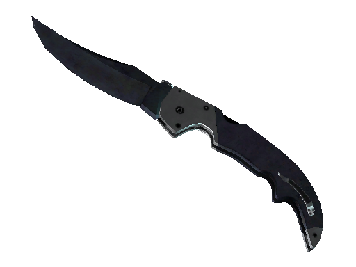 ★ StatTrak™ Falchion Knife | Blue Steel (Well-Worn)