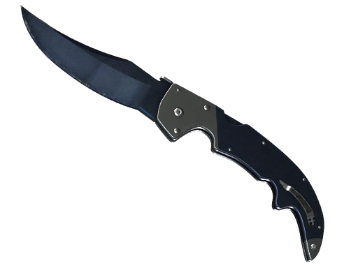 ★ StatTrak™ Falchion Knife | Blue Steel (Battle-Scarred)