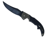 ★ Falchion Knife | Blue Steel (Battle-Scarred)