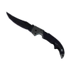 ★ StatTrak™ Falchion Knife | Blue Steel <br>(Battle-Scarred)