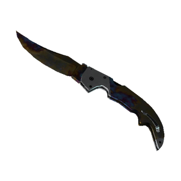 ★ StatTrak™ Falchion Knife | Case Hardened (Well-Worn)