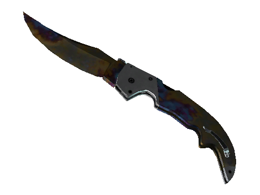 Image for the ★ Falchion Knife | Case Hardened weapon skin in Counter Strike 2