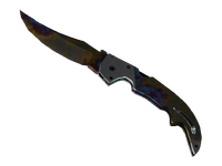 ★ Falchion Knife | Case Hardened (Minimal Wear)