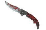 ★ Falchion Knife | Crimson Web (Battle-Scarred)