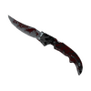 ★ StatTrak™ Falchion Knife | Crimson Web <br>(Battle-Scarred)