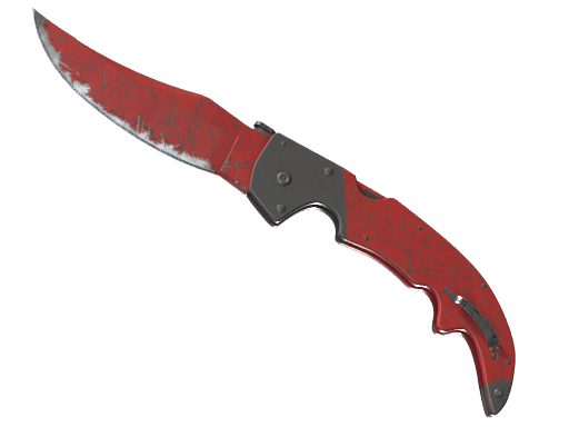 Primary image of skin ★ Falchion Knife | Crimson Web