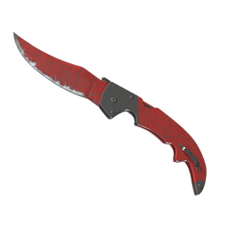 ★ Falchion Knife | Crimson Web (Field-Tested)