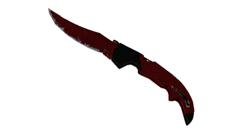 ★ Falchion Knife | Crimson Web (Field-Tested)