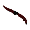 ★ StatTrak™ Falchion Knife | Crimson Web <br>(Well-Worn)