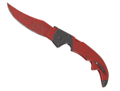 ★ Falchion Knife | Crimson Web (Minimal Wear)