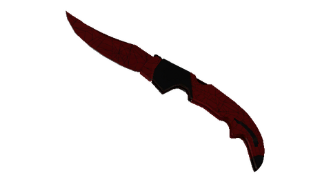 ★ Falchion Knife | Crimson Web (Minimal Wear)