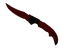 ★ Falchion Knife | Crimson Web