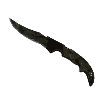 ★ StatTrak™ Falchion Knife | Forest DDPAT (Well-Worn)