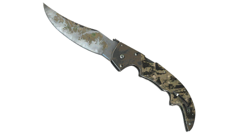 ★ Falchion Knife | Forest DDPAT (Battle-Scarred)