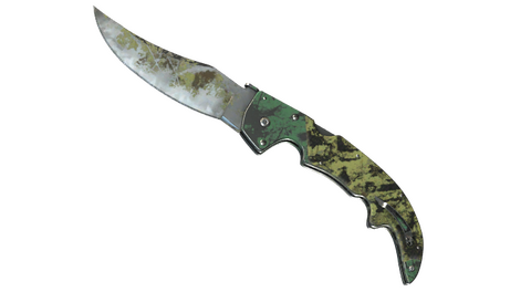 ★ StatTrak™ Falchion Knife | Boreal Forest (Battle-Scarred)