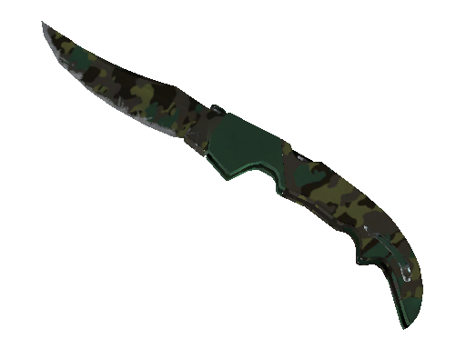 ★ Falchion Knife | Boreal Forest (Well-Worn)
