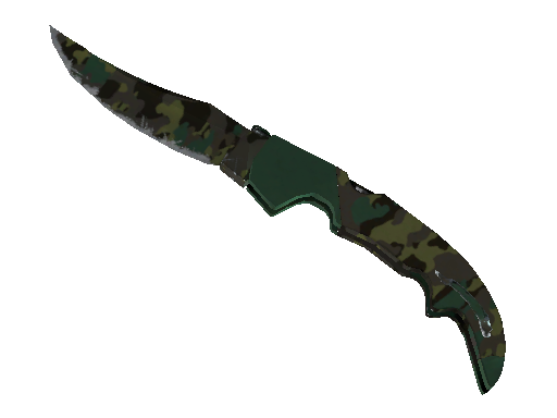 ★ StatTrak™ Falchion Knife | Boreal Forest (Well-Worn)