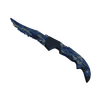 ★ Falchion Knife | Bright Water <br>(Well-Worn)