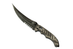 ★ StatTrak™ Flip Knife | Black Laminate (Battle-Scarred)