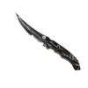 ★ StatTrak™ Flip Knife | Black Laminate <br>(Well-Worn)