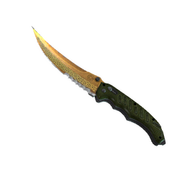 ★ StatTrak™ Flip Knife | Lore (Well-Worn)