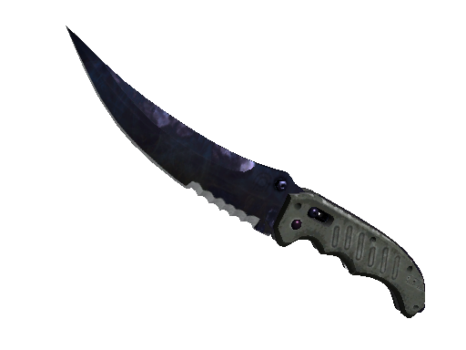 ★ StatTrak™ Flip Knife | Doppler (Factory New) Black Pearl