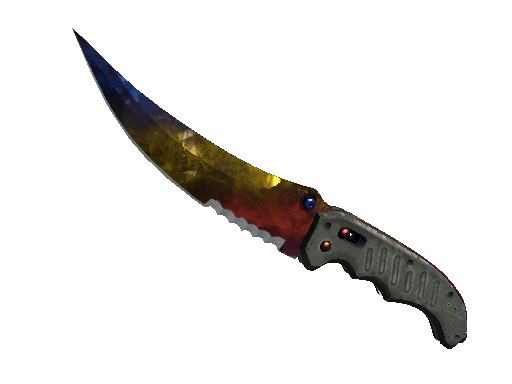 ★ StatTrak™ Flip Knife | Marble Fade (Factory New)