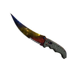 free csgo skin ★ StatTrak™ Flip Knife | Marble Fade (Minimal Wear)