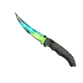 ★ StatTrak™ Flip Knife | Gamma Doppler Phase 4 (Factory New)