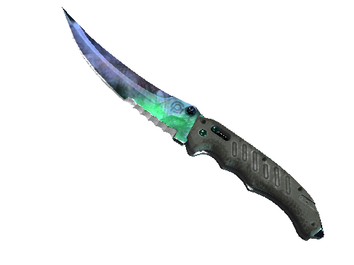 Image for the ★ Flip Knife | Gamma Doppler weapon skin in Counter Strike 2