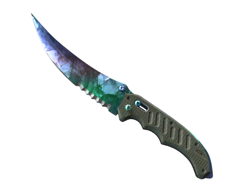 Cuchillo plegable ★ | Doppler gamma (Recién fabricado)