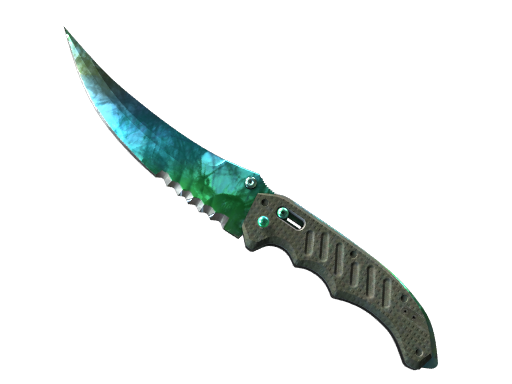 ★ StatTrak™ Flip Knife | Gamma Doppler (Factory New)