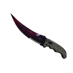 ★ StatTrak™ Flip Knife | Doppler (Minimal Wear)